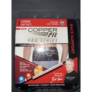 Copper Fit Back Pro Series Compression BACK Support 39" To 50" Hot/Cold